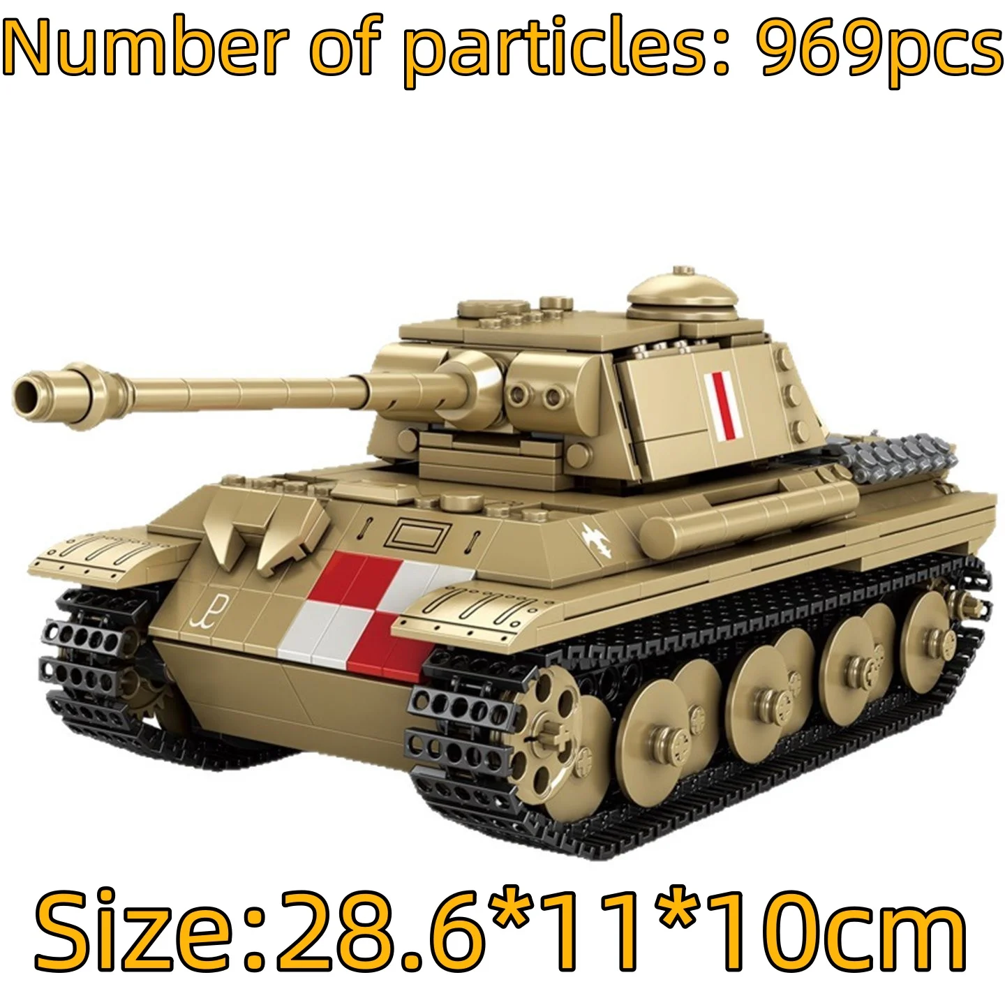 Reobrix pudel tank building block model educational assembly desktop decoration toy
Reobrix pudel tank building block model educational assembly desktop decoration toy