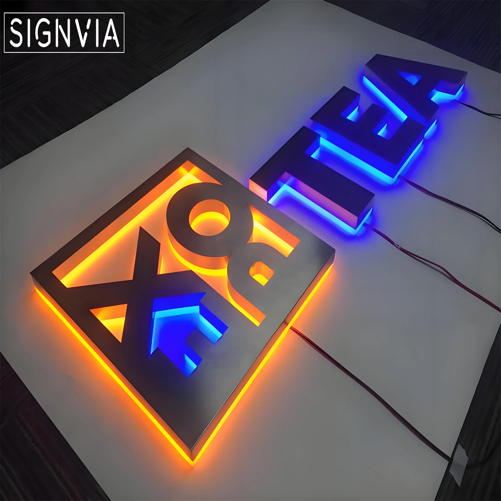 Индивидуальный светодиодный логотип спереди магазина, 3D-буквы с металлической подсветкой, наружные вывески коммерческого магазина, светодиодные вывески спереди магазина
Индивидуальный светодиодный логотип спереди магазина, 3D-буквы с металлической подсветкой, наружные вывески коммерческого магазина, светодиодные вывески спереди магазина