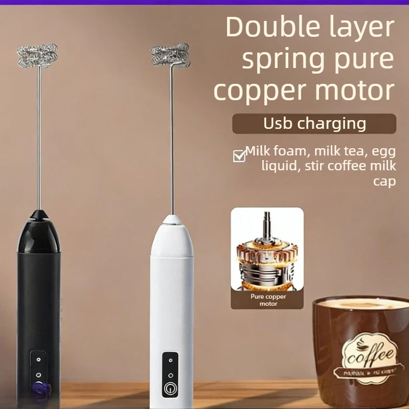 Wireless Milk Frothers Electric USB Recharge 3 Speeds Handheld Blender Small Coffee Foam Maker Whisk For Coffee Kitchen Tools
Wireless Milk Frothers Electric USB Recharge 3 Speeds Handheld Blender Small Coffee Foam Maker Whisk For Coffee Kitchen Tools