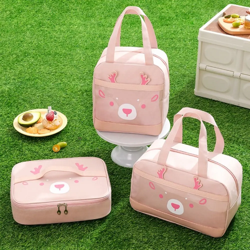 Ox Cloth Cartoon Deer Lunch Bag Insulation Package Cartoon Animal Food Warm Thermal Bag Food Hand Bags Cooler Lunch Box Bag
Ox Cloth Cartoon Deer Lunch Bag Insulation Package Cartoon Animal Food Warm Thermal Bag Food Hand Bags Cooler Lunch Box Bag