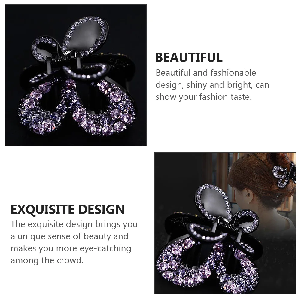 Rhinestone Clip Barrettes Crystal Claw Clips Acrylic Women Durable Teeth Design Thick Thin Hair Curly Straight Perfect Everyday
Rhinestone Clip Barrettes Crystal Claw Clips Acrylic Women Durable Teeth Design Thick Thin Hair Curly Straight Perfect Everyday