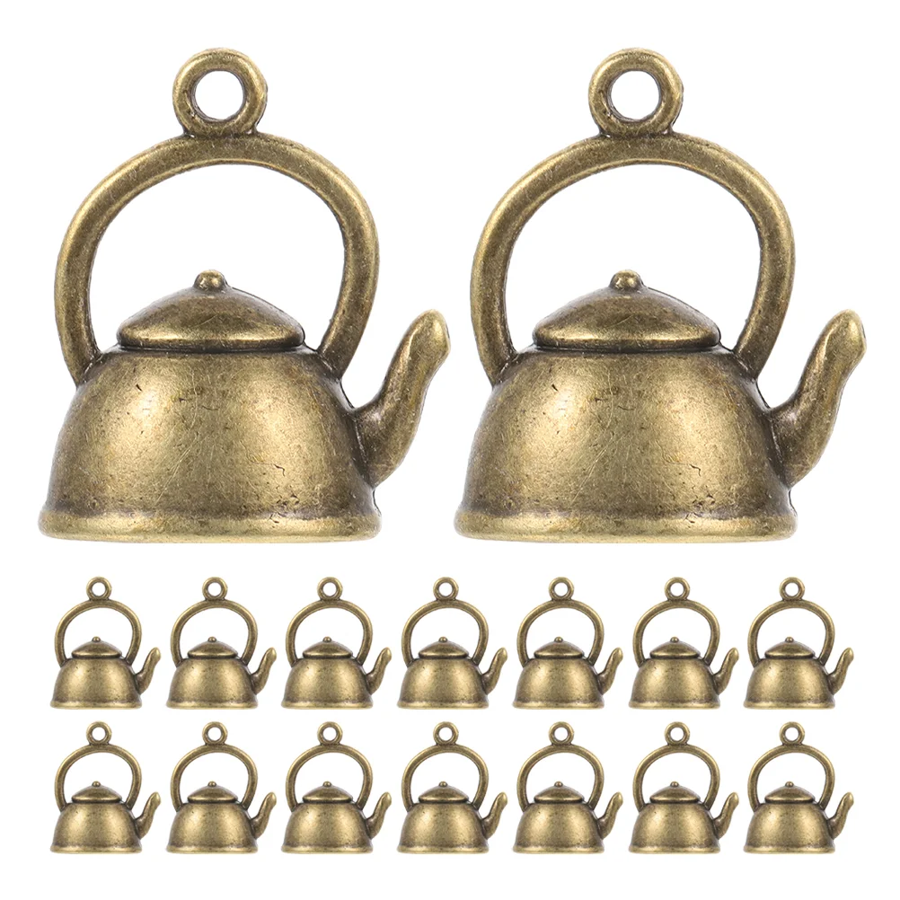 30 Pcs Jewelry Accessories Teapot Necklace Pendent Pendants Decors Charm Zinc Alloy Charms Decorative
30 Pcs Jewelry Accessories Teapot Necklace Pendent Pendants Decors Charm Zinc Alloy Charms Decorative
