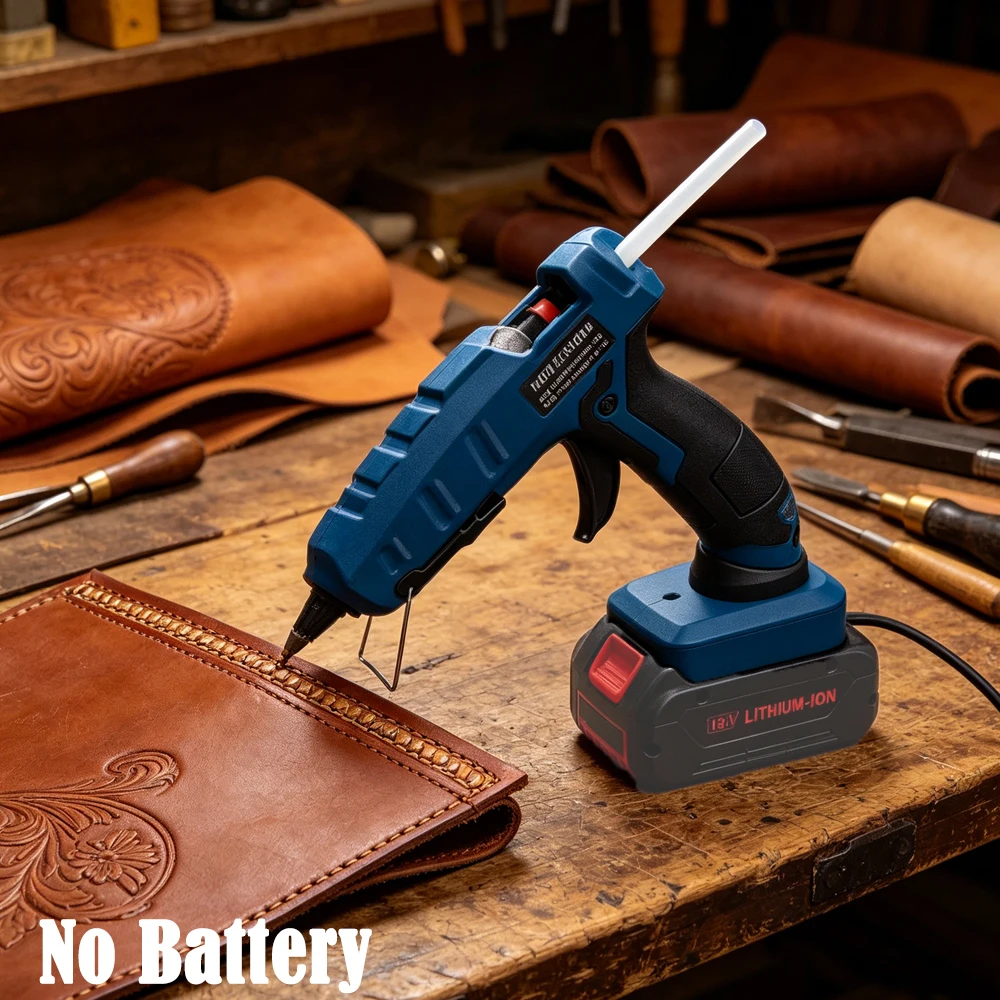 Electric Cordless Melt Hot Glue Gun for Bosch 18V Lithium Battery w/10pcs Glue Stick Hot Melt Welding Home Crafts DIY
Electric Cordless Melt Hot Glue Gun for Bosch 18V Lithium Battery w/10pcs Glue Stick Hot Melt Welding Home Crafts DIY