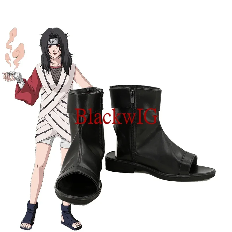 Обувь для косплея аниме NARUTO Kurenai, черные кожаные ботинки для вечеринки на Хэллоуин, индивидуальный заказ
Обувь для косплея аниме NARUTO Kurenai, черные кожаные ботинки для вечеринки на Хэллоуин, индивидуальный заказ