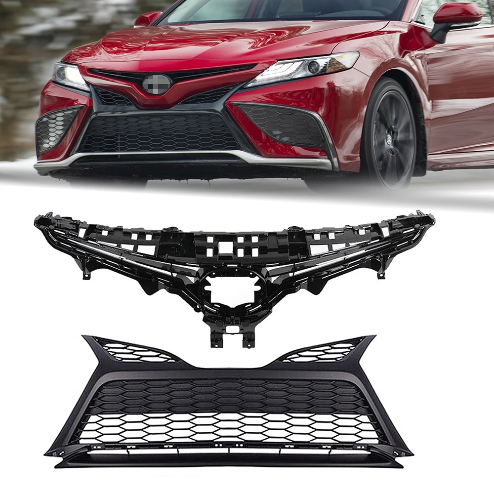 Fit 2021 2022 Toyota Camry SE XSE Front Upper Lower Bumper Grille Assembly Set
Fit 2021 2022 Toyota Camry SE XSE Front Upper Lower Bumper Grille Assembly Set