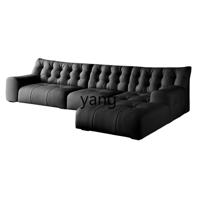 LH minimalist cat scratching leather high backrest down princess sofa living room light luxury L shape
LH minimalist cat scratching leather high backrest down princess sofa living room light luxury L shape