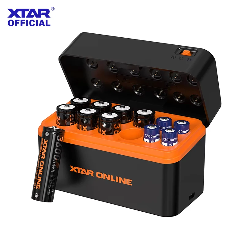 XTAR LC12 Kit with 8AA 3600mWh or 8AA 3600 mWh+4AAA 1200mWh 1.5V Li-ion 12-Slot Smart Charger Type-C Constant Voltage
XTAR LC12 Kit with 8AA 3600mWh or 8AA 3600 mWh+4AAA 1200mWh 1.5V Li-ion 12-Slot Smart Charger Type-C Constant Voltage