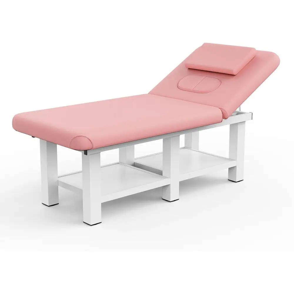 Heavy-Duty Adjustable Height Massage Table with Facial Cradle, 800lbs Capacity, Pink
Heavy-Duty Adjustable Height Massage Table with Facial Cradle, 800lbs Capacity, Pink