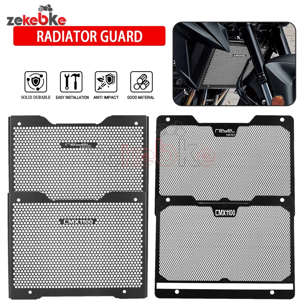 Radiator Guard Grille Cover Protector Protective Grill For HONDA REBEL 1100 CMX1100 CM1100 CM CMX 1100 2021-2027 Motorcycle
Radiator Guard Grille Cover Protector Protective Grill For HONDA REBEL 1100 CMX1100 CM1100 CM CMX 1100 2021-2027 Motorcycle