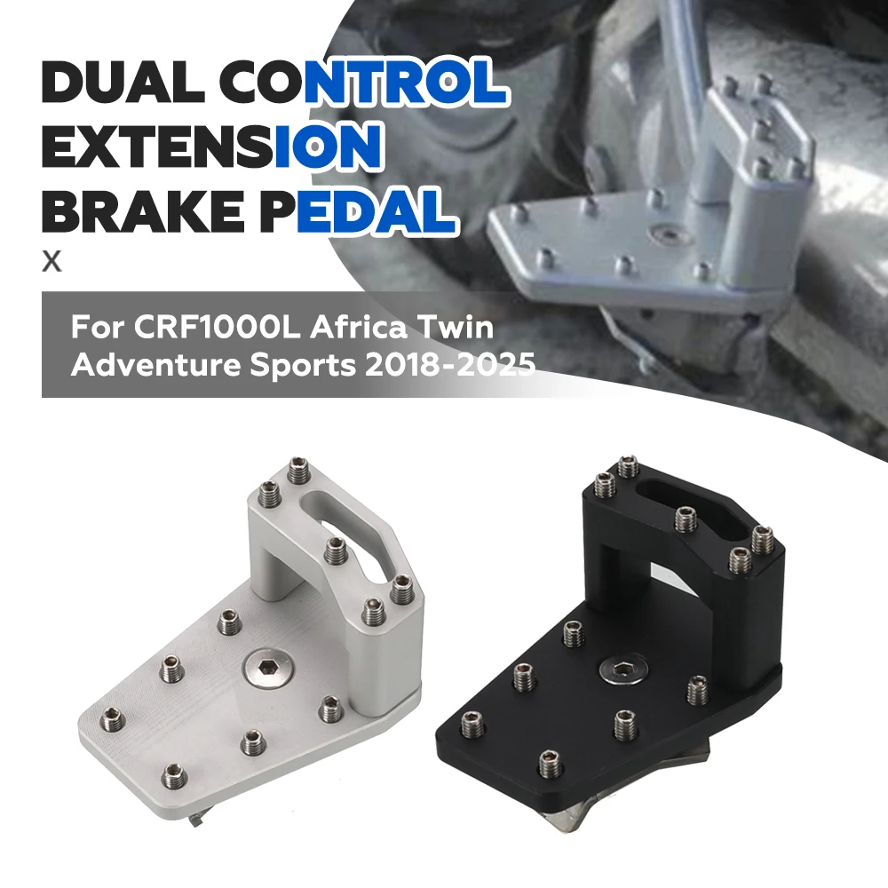 DualControl Brake Lever Pedal Extension For Honda CRF1000L Africa Twin Adventure Sports 2018-2019-2020-2021-2022-2023-2024 2025
DualControl Brake Lever Pedal Extension For Honda CRF1000L Africa Twin Adventure Sports 2018-2019-2020-2021-2022-2023-2024 2025