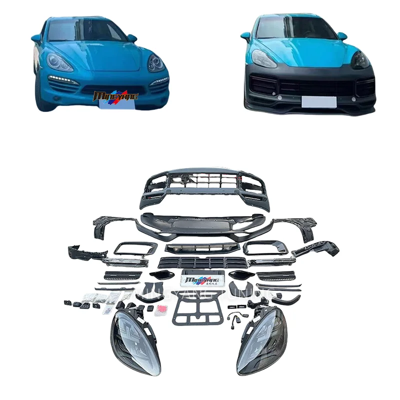 Обновление 2011-2014 958.1 до 2018 9Y0 Turbo Facelifts Bodykit с бамперами для губ TKT, фары для Porsche Cayenne 958, комплект кузова
Обновление 2011-2014 958.1 до 2018 9Y0 Turbo Facelifts Bodykit с бамперами для губ TKT, фары для Porsche Cayenne 958, комплект кузова