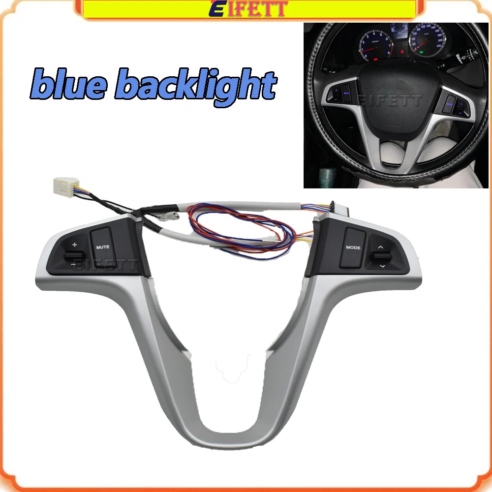 With Backlight Steering Wheel Audio Switch Control Buttons For Hyundai VERNA SOLARIS 2010 -2015 Phone Controller Button
With Backlight Steering Wheel Audio Switch Control Buttons For Hyundai VERNA SOLARIS 2010 -2015 Phone Controller Button