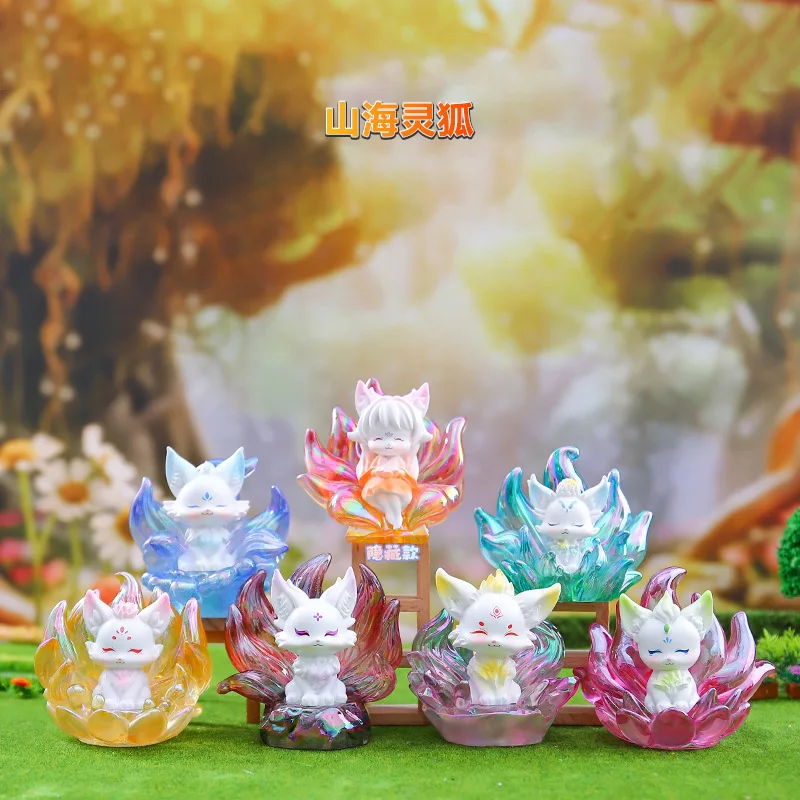 Hot Mountain Sea Soul Fox Blind Box China-Chic Nine Tailed Fox Creative Figure Desktop Light Decoration Surprise Birthday Gift
Hot Mountain Sea Soul Fox Blind Box China-Chic Nine Tailed Fox Creative Figure Desktop Light Decoration Surprise Birthday Gift