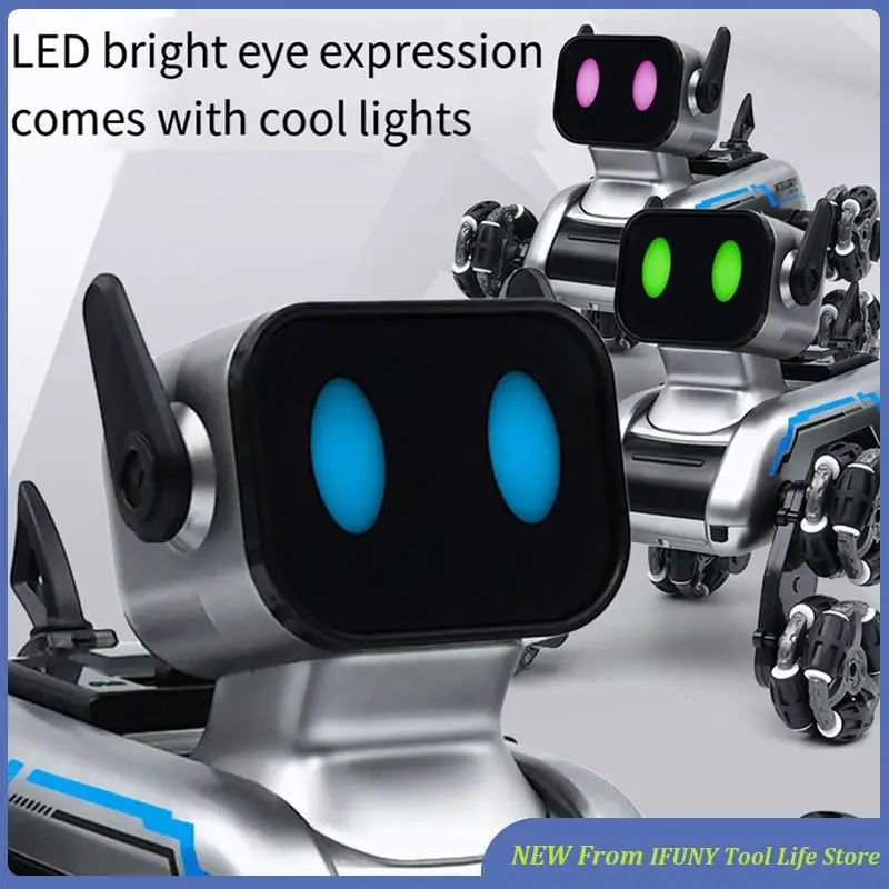Eight-Wheeled Stunts Mechanical Dog Can Walk And Sing Intelligent Machine Dog Electric Pet Dog Toy
Eight-Wheeled Stunts Mechanical Dog Can Walk And Sing Intelligent Machine Dog Electric Pet Dog Toy