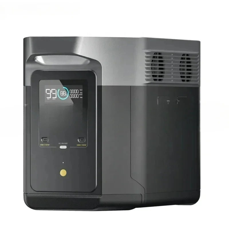 For DELTA 2 1024Wh 1800W ECO Flow Solar Battery LFP Solar Generator for Home RV Outdoor
For DELTA 2 1024Wh 1800W ECO Flow Solar Battery LFP Solar Generator for Home RV Outdoor
