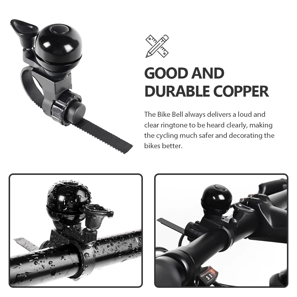 1pc Bike Bell For Kids Loud Ringing Handlebar Bell Durable Copper Material Crisp Sound Mountain Road Bicycle Accessory
1pc Bike Bell For Kids Loud Ringing Handlebar Bell Durable Copper Material Crisp Sound Mountain Road Bicycle Accessory