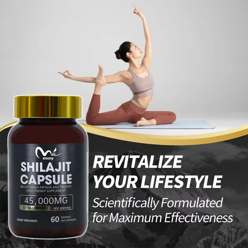 Натуральные капсулы Shilajit, 45000 мг, чистая добавка Shilajit, естественная формула 8 в 1, содержит следов минералов, 60 вегетарианских капсул
Натуральные капсулы Shilajit, 45000 мг, чистая добавка Shilajit, естественная формула 8 в 1, содержит следов минералов, 60 вегетарианских капсул