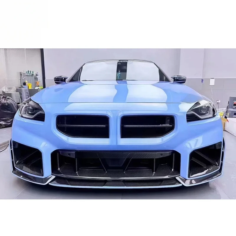 Hot selling New M2 G87 Dry Carbon Fiber Upper Grille Style Front Bumper Grills for M2 CS G87 Coupe 2-Door 2022 202
Hot selling New M2 G87 Dry Carbon Fiber Upper Grille Style Front Bumper Grills for M2 CS G87 Coupe 2-Door 2022 202