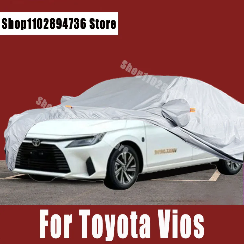Автомобильные чехлы для Toyota Vios, уличная Защита от солнца, УФ-лучей, пыли, дождя, снега, защитный чехол для автомобиля
Автомобильные чехлы для Toyota Vios, уличная Защита от солнца, УФ-лучей, пыли, дождя, снега, защитный чехол для автомобиля
