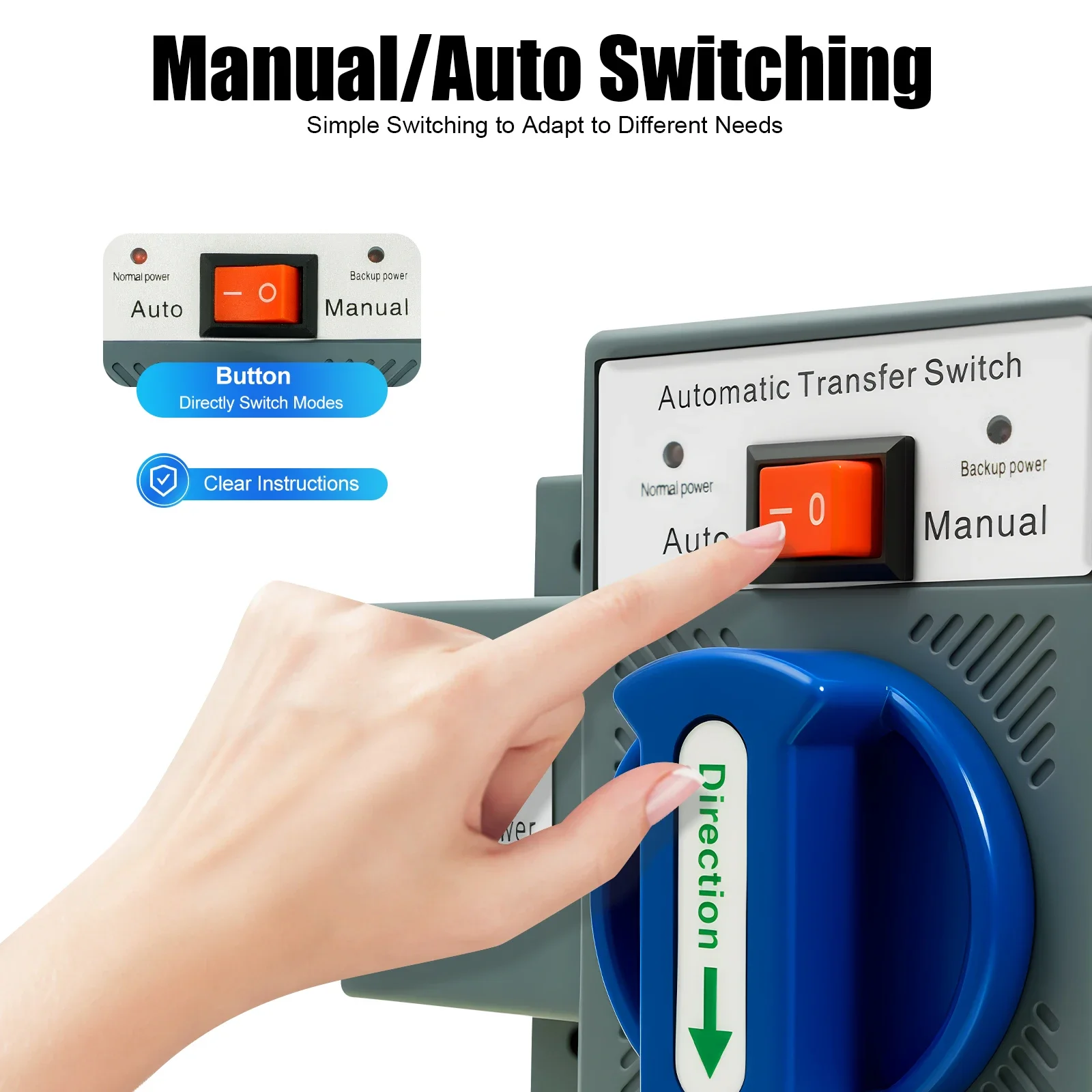 Автоматический резервный переключатель двойного питания, переключатель 110 В, 2P, 63 А для дома, офисных зданий, торговых центров, банков, синий
Автоматический резервный переключатель двойного питания, переключатель 110 В, 2P, 63 А для дома, офисных зданий, торговых центров, банков, синий