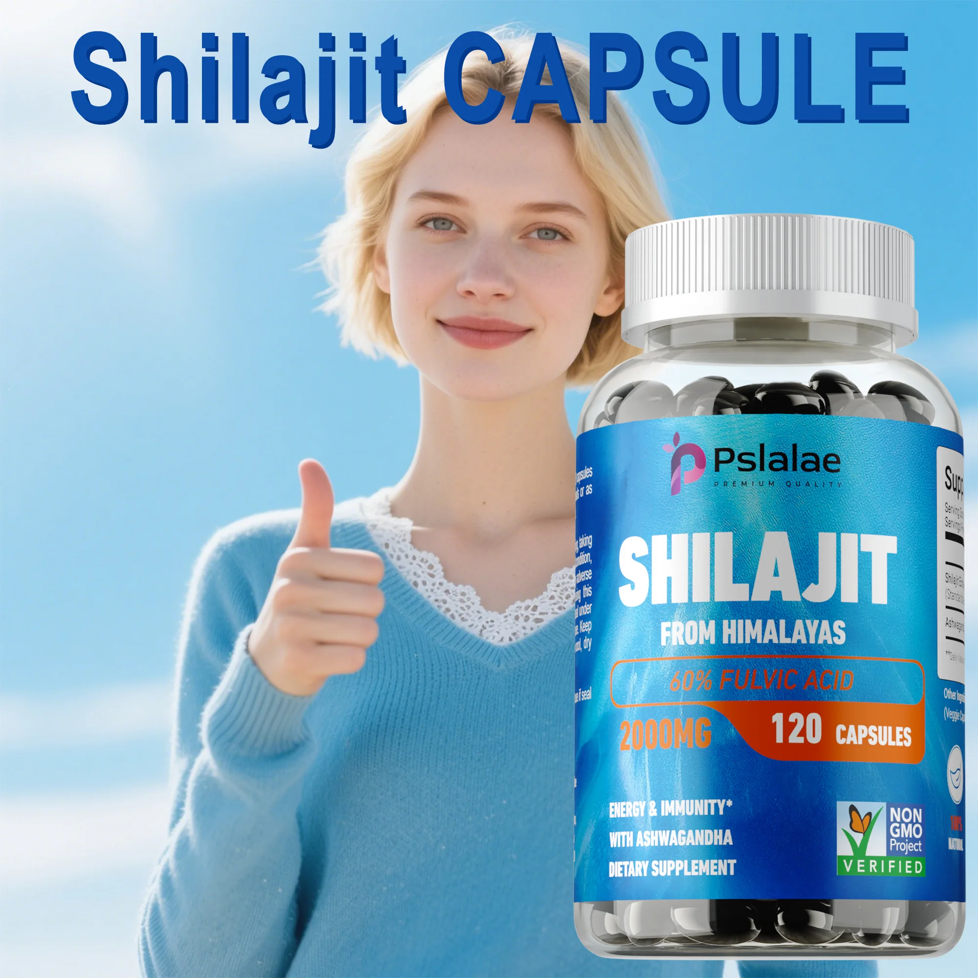 Shilajit Capsules - Antioxidant, Protect Heart Health,Anti-aging, Improve Brain Function, Boost Immunity,Increases Energy Levels
Shilajit Capsules - Antioxidant, Protect Heart Health,Anti-aging, Improve Brain Function, Boost Immunity,Increases Energy Levels