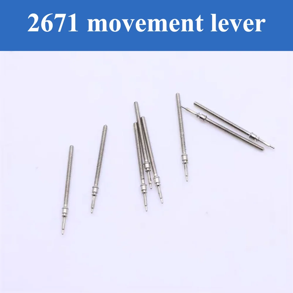 Watch Accessories Movement Lever Handle Rod Fit ETA2671 Movement Watch Repair Parts Handle Stem Fit 2688 Movement Universal
Watch Accessories Movement Lever Handle Rod Fit ETA2671 Movement Watch Repair Parts Handle Stem Fit 2688 Movement Universal
