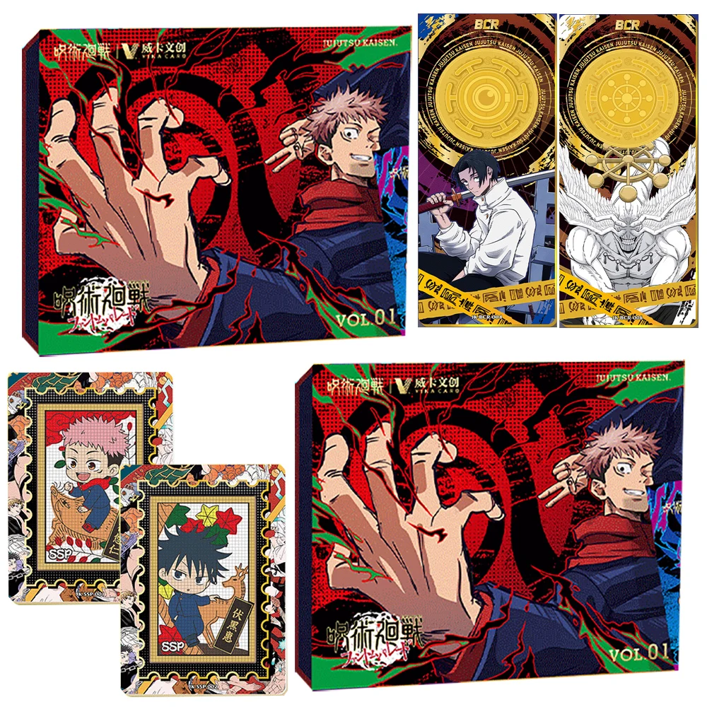 Коллекционная карта Jujutsu Kaisen, японский классический персонаж аниме Gojo Satoru, ограниченная серия, карты, популярные детские подарки Cherish
Коллекционная карта Jujutsu Kaisen, японский классический персонаж аниме Gojo Satoru, ограниченная серия, карты, популярные детские подарки Cherish