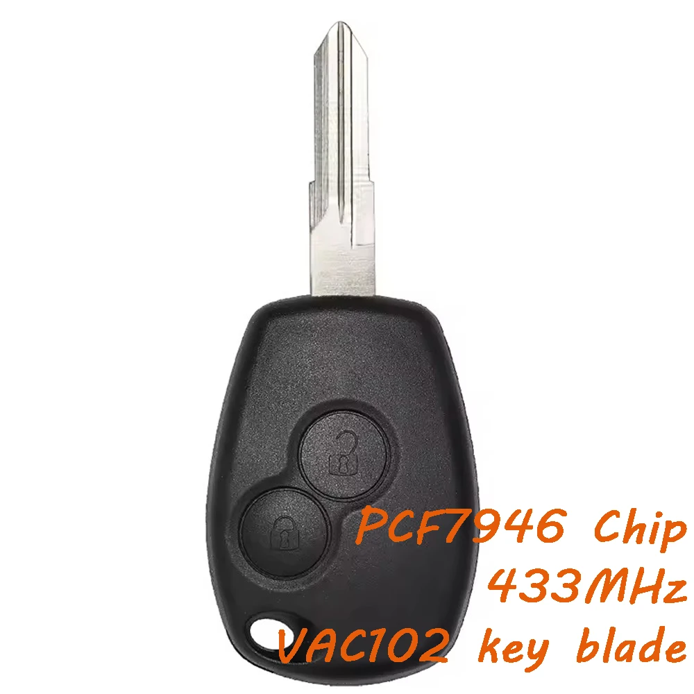 KEYECU 433 МГц PCF7946 Чип дистанционного управления для LADA Largus 2012 2013 2014 2015 2016 2017 2018 2019 VAC102 Пустой брелок для ключей
KEYECU 433 МГц PCF7946 Чип дистанционного управления для LADA Largus 2012 2013 2014 2015 2016 2017 2018 2019 VAC102 Пустой брелок для ключей