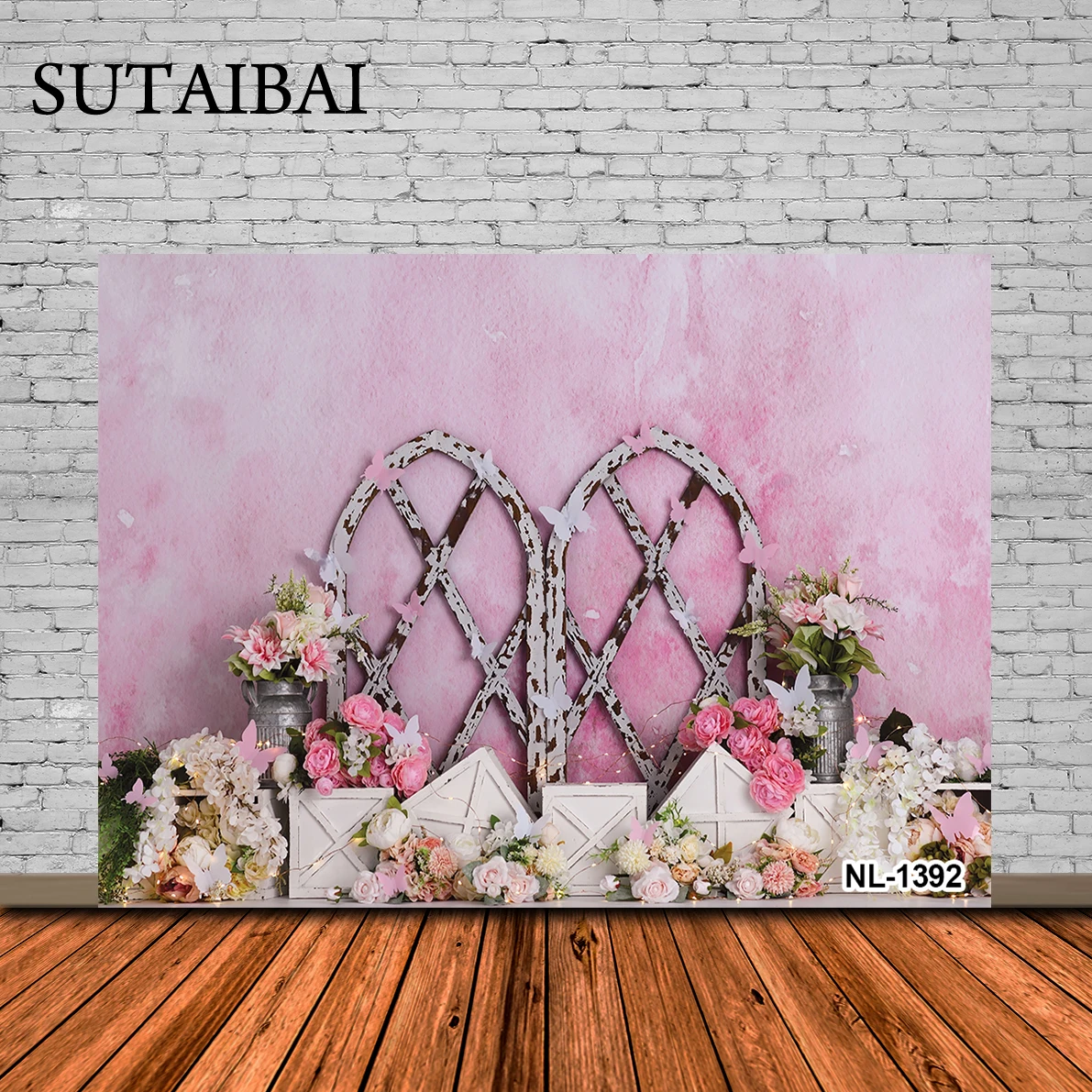 Photography Background Spring Pink Floral Garden Balloons Girl Birthday Party Portrait Decoration Backdrop Photo Studio
Photography Background Spring Pink Floral Garden Balloons Girl Birthday Party Portrait Decoration Backdrop Photo Studio