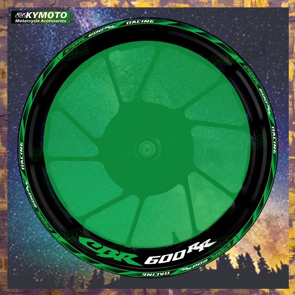 Для Honda CBR600RR CBR 600RR светоотражающее колесо мотоцикла 17-дюймовая наклейка гоночный обтекатель колеса наклейка обод полоса ленты 
Для Honda CBR600RR CBR 600RR светоотражающее колесо мотоцикла 17-дюймовая наклейка гоночный обтекатель колеса наклейка обод полоса ленты