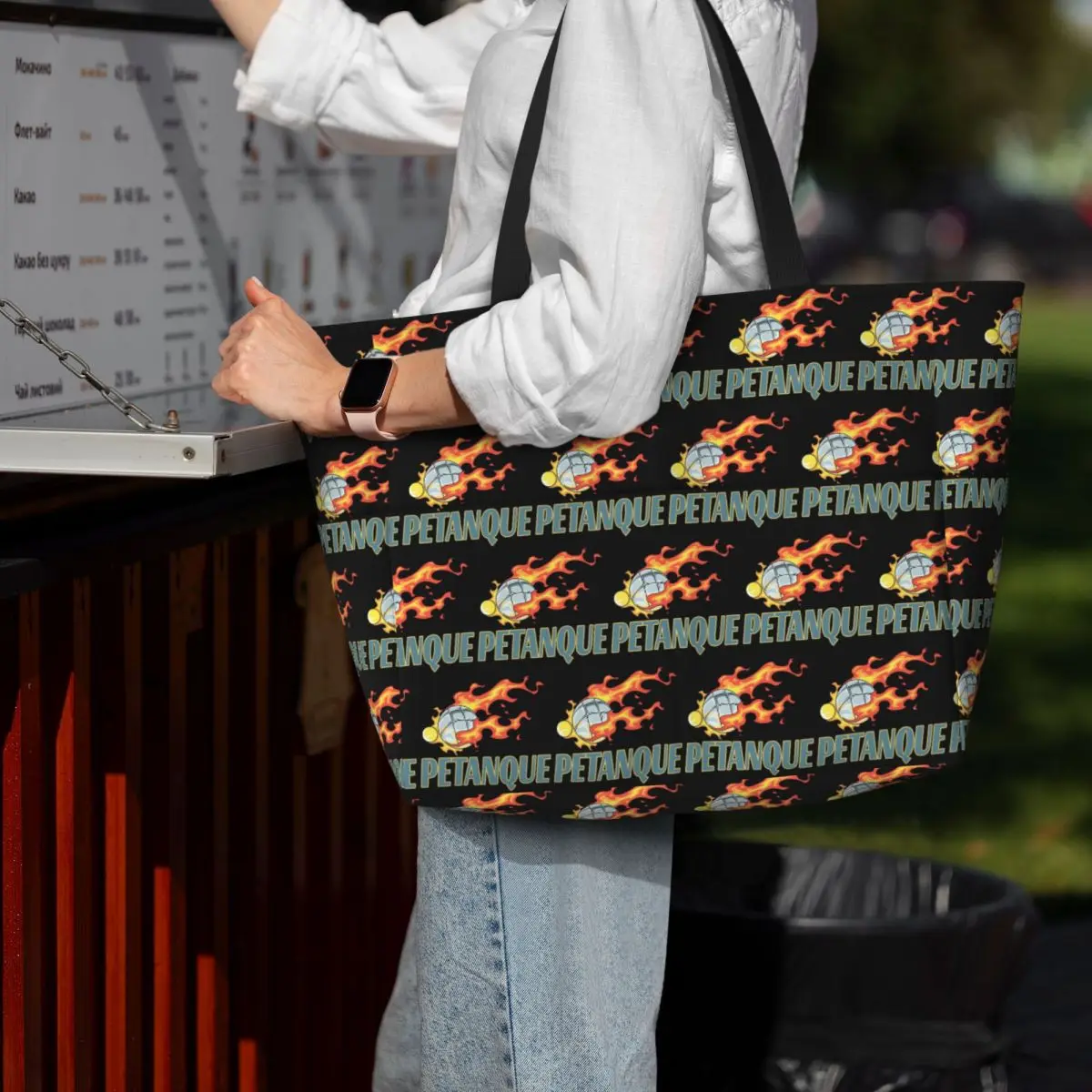 Petanque Gifts For A Player Beach Tote Bag Sport Gym Yoga Duffle Large Tote Bag Women Travel Bag Fitness bag
Petanque Gifts For A Player Beach Tote Bag Sport Gym Yoga Duffle Large Tote Bag Women Travel Bag Fitness bag