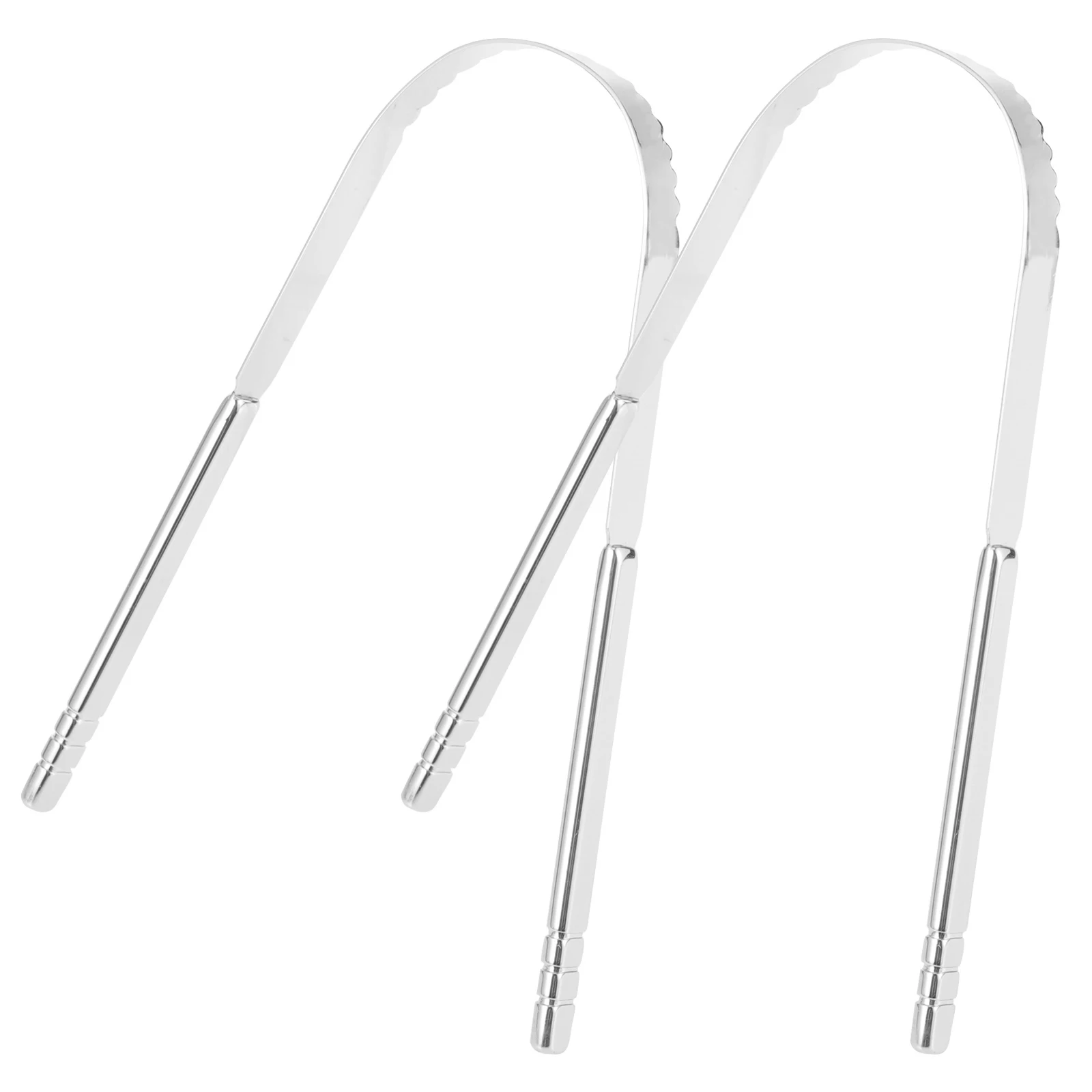 2 Pcs Tongue Scraper Silver 304 Stainless Steel Cleaning Tools Care Supplies Portable Breath Freshener Dental Hygiene
2 Pcs Tongue Scraper Silver 304 Stainless Steel Cleaning Tools Care Supplies Portable Breath Freshener Dental Hygiene