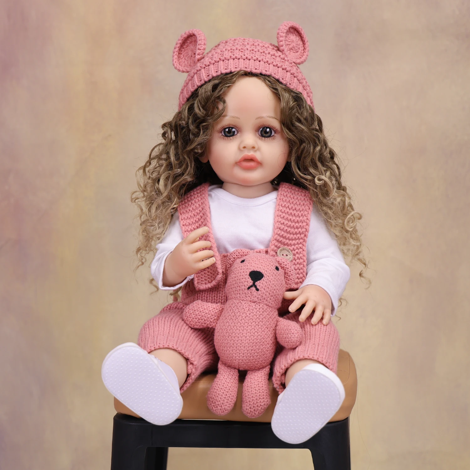 KEIUMI 22 Inch Loulou Lovely Bebe Reborn Dolls Girl Silicone Vinyl Body Newborn Blue Eyes Best Christmas Gift
KEIUMI 22 Inch Loulou Lovely Bebe Reborn Dolls Girl Silicone Vinyl Body Newborn Blue Eyes Best Christmas Gift