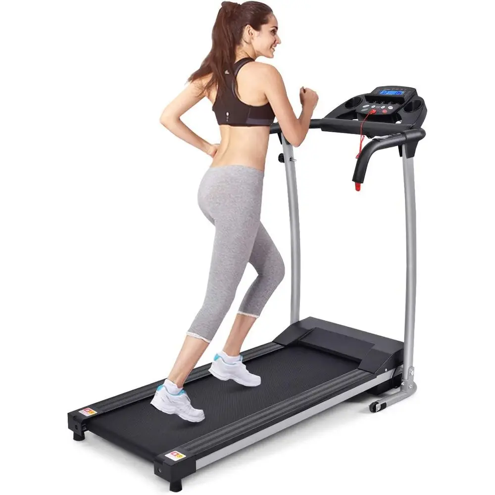 Portable Folding Treadmill with 12 Programs, LCD Display, Pulse Sensor, and Wheels for Easy Movement
Portable Folding Treadmill with 12 Programs, LCD Display, Pulse Sensor, and Wheels for Easy Movement