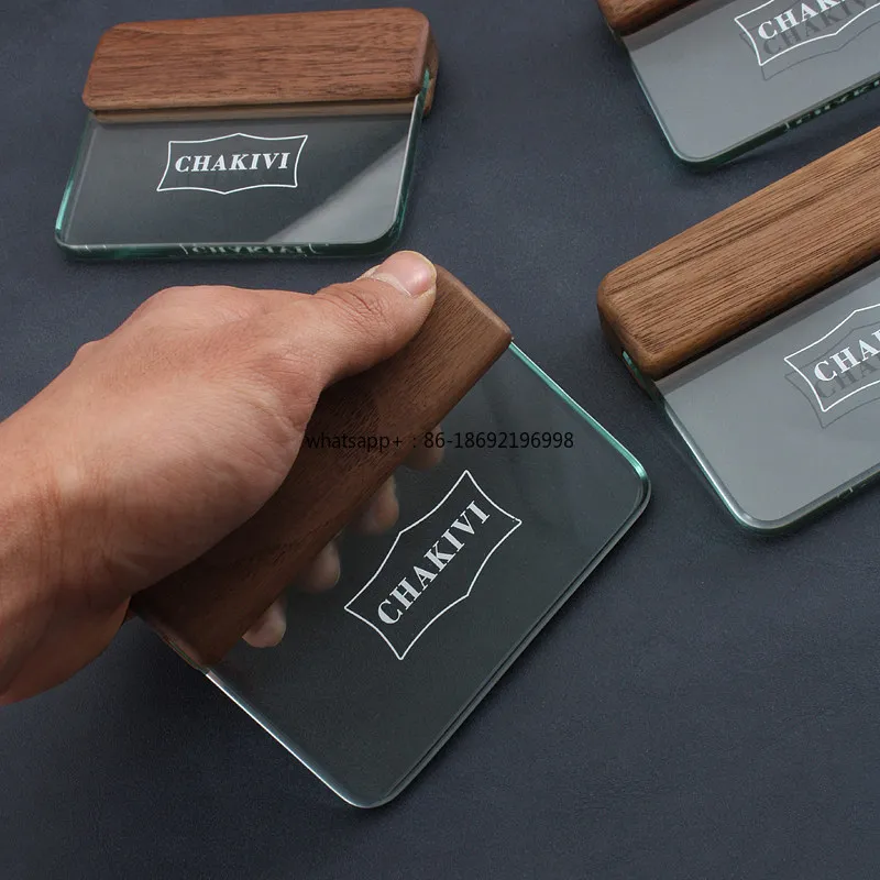 Glass Scraper 8mm Tempered Glass Handmade DIY Leather Tools, Scraper Board
Glass Scraper 8mm Tempered Glass Handmade DIY Leather Tools, Scraper Board