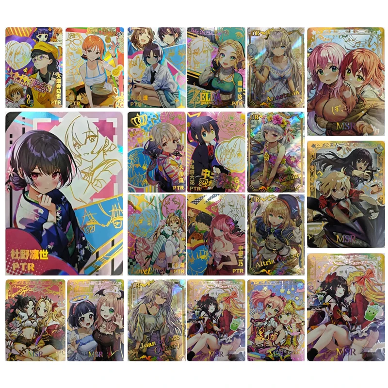 Japanese Anime Goddess Story Ptr Ur Msr Kotori Minami Nakano Nino Zelda Collectible Cards Christmas Birthday Gift Children's Toy
Japanese Anime Goddess Story Ptr Ur Msr Kotori Minami Nakano Nino Zelda Collectible Cards Christmas Birthday Gift Children's Toy