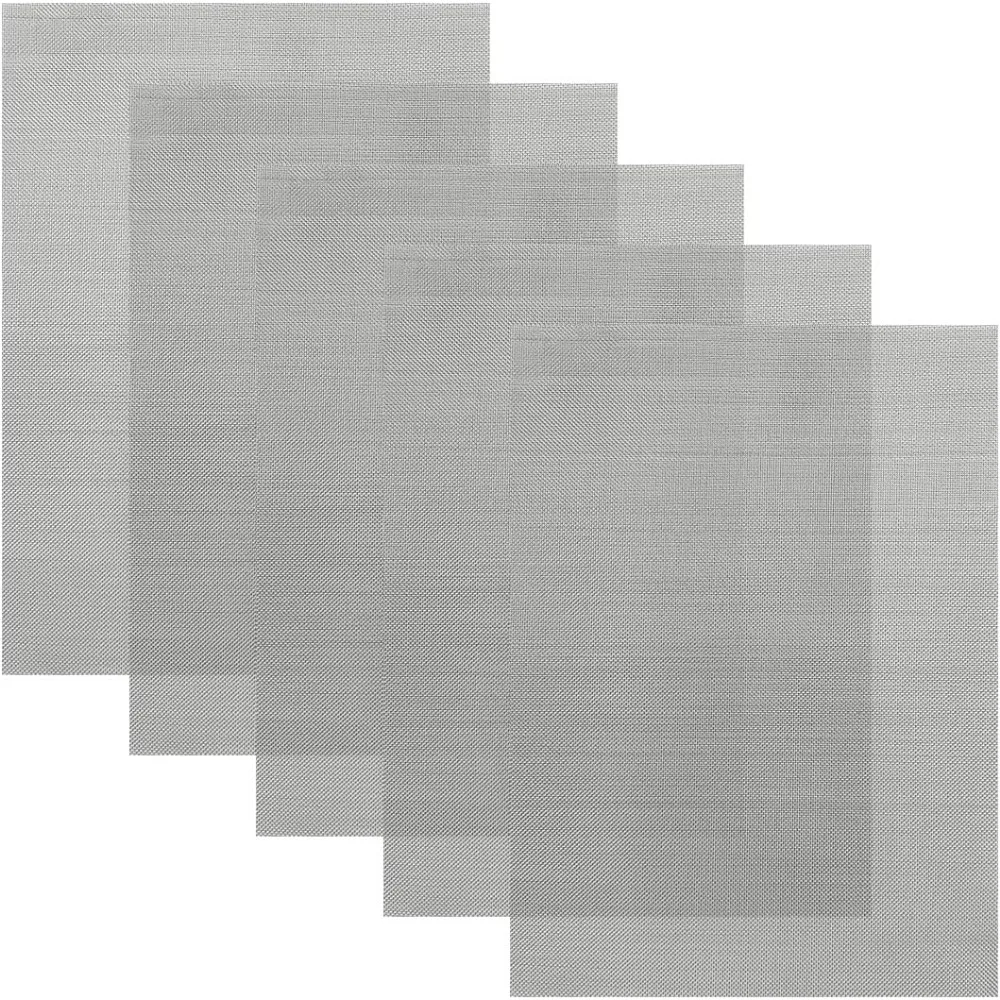 5 шт. пластиковая сварочная сетка, 5,9 x 7,9 дюйма, армирующая тканая проволочная сетка из нержавеющей стали, комплект для сварки проволочной ткани для ремонта автомобильного бампера
5 шт. пластиковая сварочная сетка, 5,9 x 7,9 дюйма, армирующая тканая проволочная сетка из нержавеющей стали, комплект для сварки проволочной ткани для ремонта автомобильного бампера