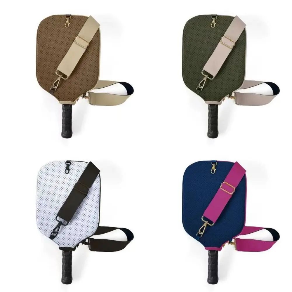 Large Capacity Pickleball Crossbody Bag Waterproof Zipper Closure Pickleball Paddle Cover Professional Adjustable Strap
Large Capacity Pickleball Crossbody Bag Waterproof Zipper Closure Pickleball Paddle Cover Professional Adjustable Strap