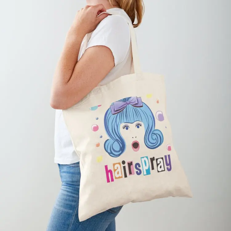 Hairspray The Musical Classic T-Shirt Tote Bag Handbags Woman shopper bag Women's beach bags
Hairspray The Musical Classic T-Shirt Tote Bag Handbags Woman shopper bag Women's beach bags