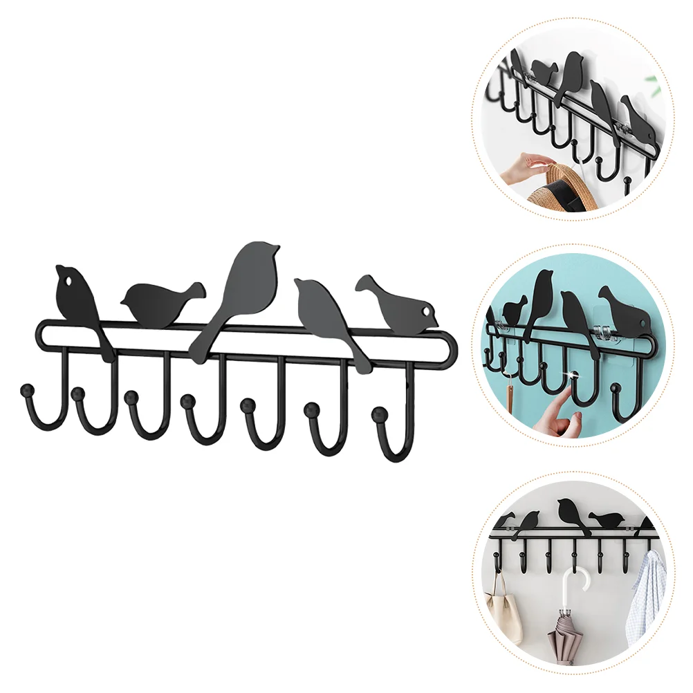 Key Chain Coat Rack Clothes Racks 5 Whimsical Bird Carbon Steel Holder for Wall Mounted
Key Chain Coat Rack Clothes Racks 5 Whimsical Bird Carbon Steel Holder for Wall Mounted