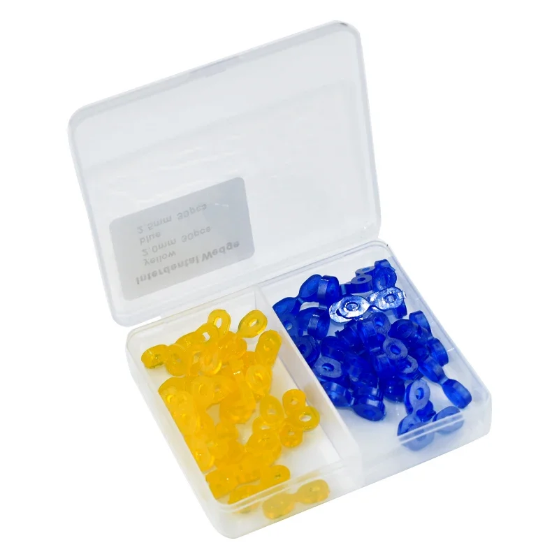 10×60Pcs/Box Dental Elastic Rubber Fixing Wedges Matrix Matrices Dam Composite Tooth Separator Dentistry Tools
10×60Pcs/Box Dental Elastic Rubber Fixing Wedges Matrix Matrices Dam Composite Tooth Separator Dentistry Tools