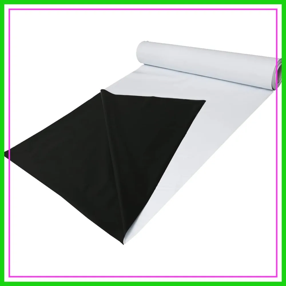 10x50ft Black White Plastic Sheeting 5.5mil for Indoor Gardening
10x50ft Black White Plastic Sheeting 5.5mil for Indoor Gardening