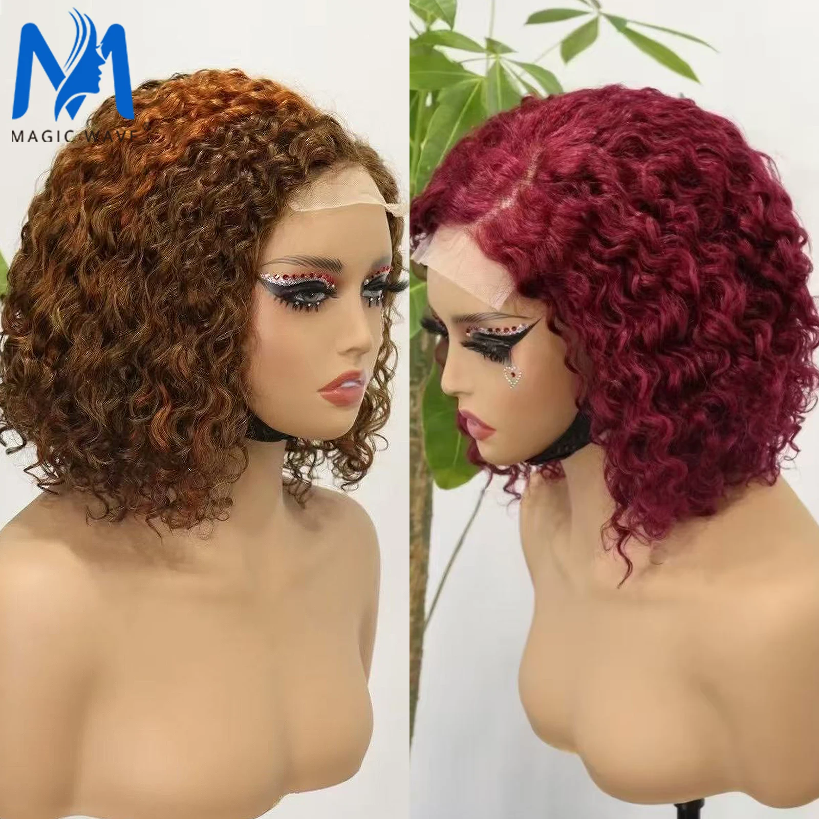 250% Density Water Curly Bob Human Hair Wigs 4x4 Lace Closure 10 Inches Side Part Water Wave Remy Human Hair Wig for Black Women
250% Density Water Curly Bob Human Hair Wigs 4x4 Lace Closure 10 Inches Side Part Water Wave Remy Human Hair Wig for Black Women