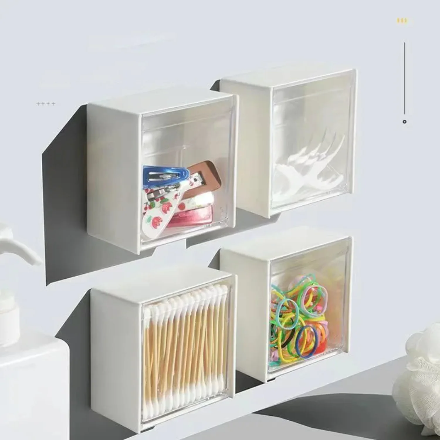 Cotton Swab Box Wall-mounted Organizer Cosmetic Powder Puff Makeup Sheet Bathroom Swab Sticks Case Plastic Container
Cotton Swab Box Wall-mounted Organizer Cosmetic Powder Puff Makeup Sheet Bathroom Swab Sticks Case Plastic Container