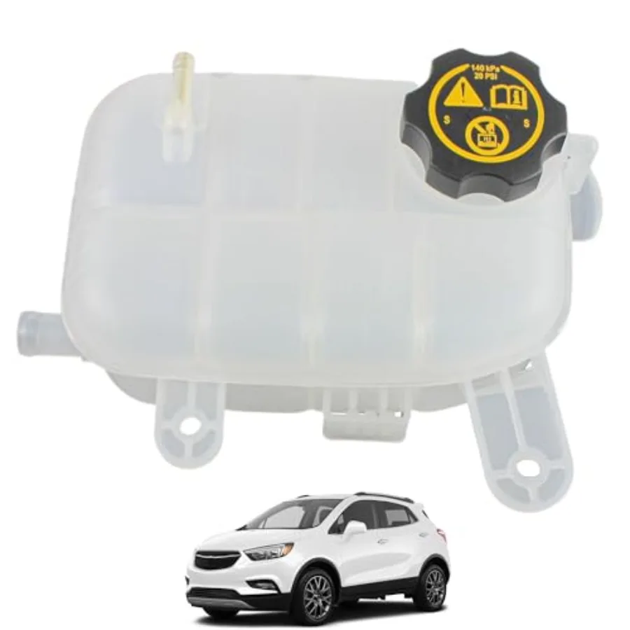 Engine Radiator Coolant Overflow Reservoir Tank With Cap Compatible With 2013-2021 Buick Encore Trax L4 1.4L 1.8L Replaces 9526
Engine Radiator Coolant Overflow Reservoir Tank With Cap Compatible With 2013-2021 Buick Encore Trax L4 1.4L 1.8L Replaces 9526