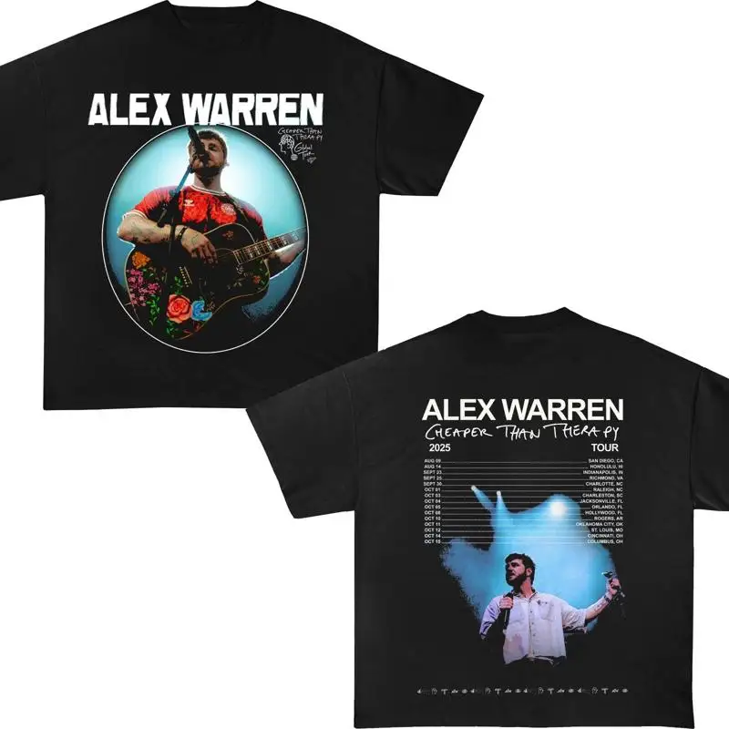 ГОРЯЧИЙ! Винтажная музыкальная футболка Alex Warren 2025 года, футболка унисекс
ГОРЯЧИЙ! Винтажная музыкальная футболка Alex Warren 2025 года, футболка унисекс