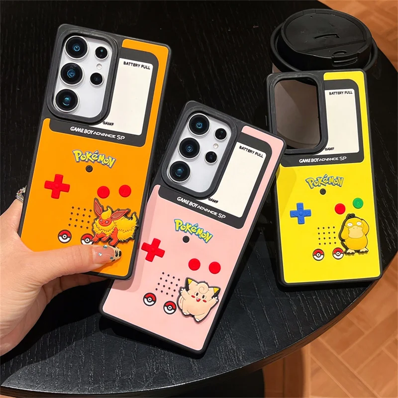 Cute 3D Pokemon Psyduck Flareon Silicone Protective Phone Case For Samsung S26 S25 S24 Ultra S23 S22 Plus Clefairy Back Cover
Cute 3D Pokemon Psyduck Flareon Silicone Protective Phone Case For Samsung S26 S25 S24 Ultra S23 S22 Plus Clefairy Back Cover