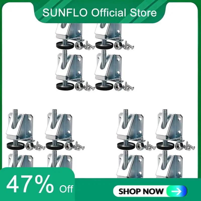 SUNFLO 12X выравнивающие ножки, сверхмощные выравниватели для мебели, регулируемый выравниватель ножек стола с стопорными гайками
SUNFLO 12X выравнивающие ножки, сверхмощные выравниватели для мебели, регулируемый выравниватель ножек стола с стопорными гайками