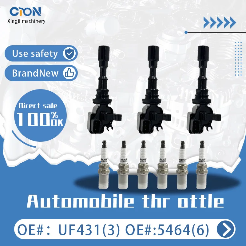a set of Xingji 3 Ignition Coil Packs and Spark Plugs For 03-06 Kia Sorento 2003 2004 2005 2006 3.5L V6 #UF431 And #5464
a set of Xingji 3 Ignition Coil Packs and Spark Plugs For 03-06 Kia Sorento 2003 2004 2005 2006 3.5L V6 #UF431 And #5464