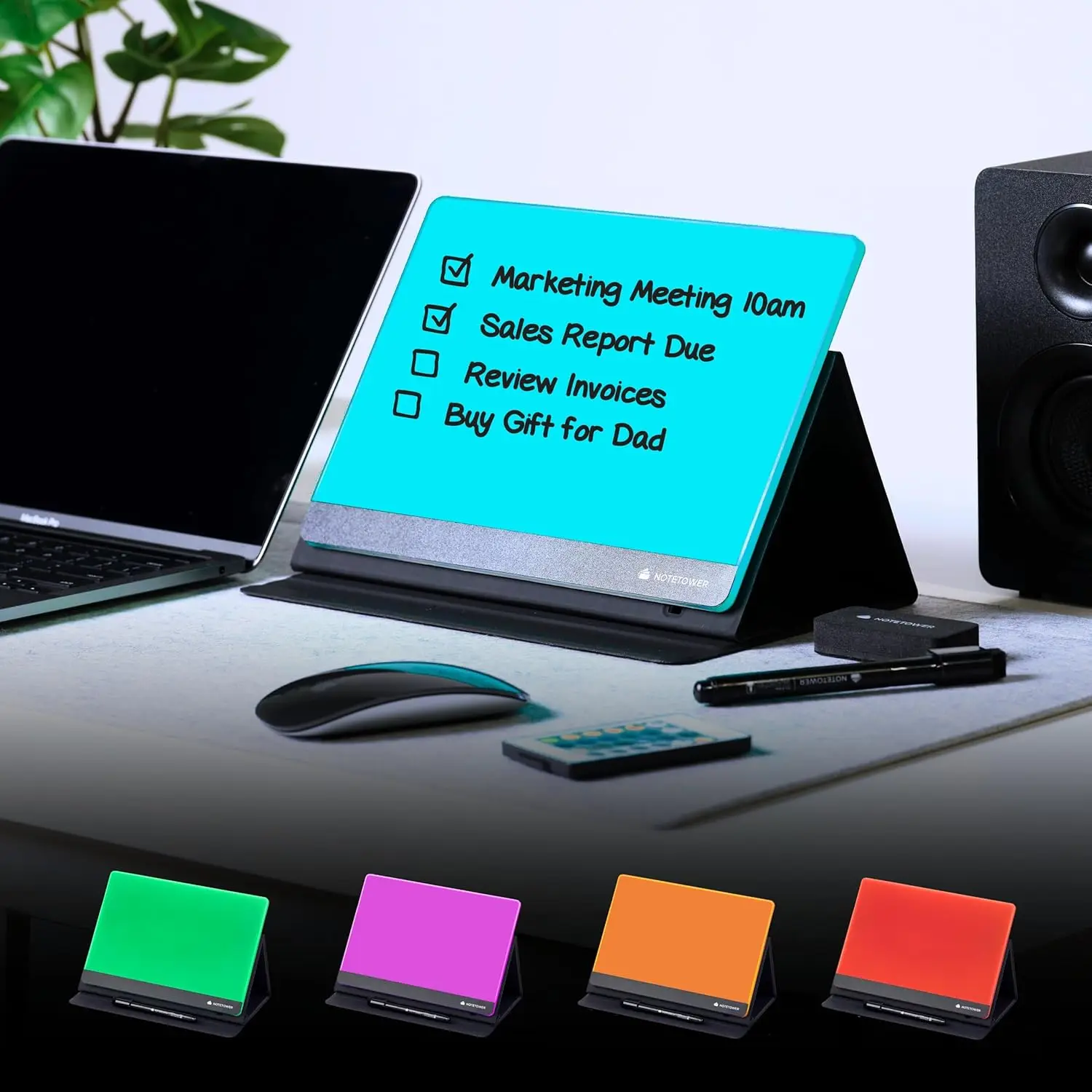 Led Color Changing Desktop Whiteboard With Premium Pu Leather Stand | Mood Enhancing & Productivity Boosting Dry Erase Light Up
Led Color Changing Desktop Whiteboard With Premium Pu Leather Stand | Mood Enhancing & Productivity Boosting Dry Erase Light Up